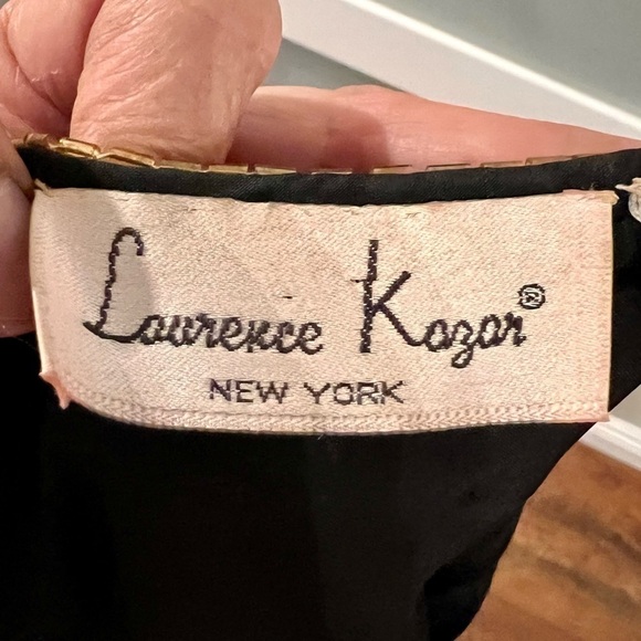 𝅺lawrence KAZAR New York silk sequin jacket. Size S - Picture 11 of 12